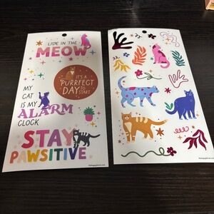 Happy Planner Cat Stickers